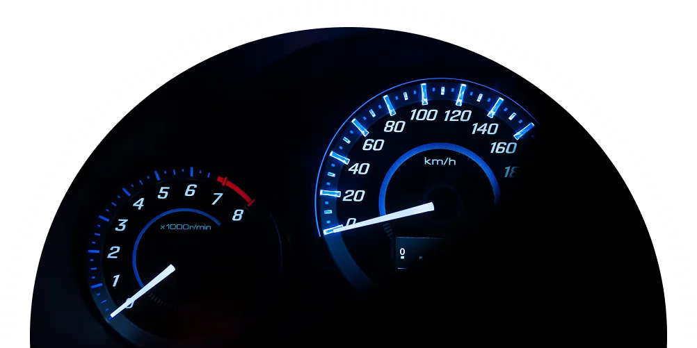 A speedometer